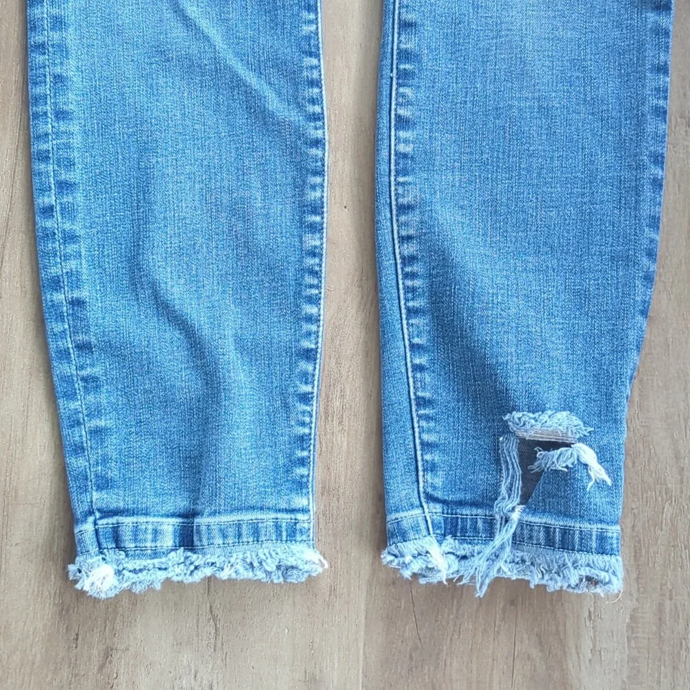 Frame Le Skinny  de Jeanna Crop Blue Women's Jeans - Picture 5 of 13